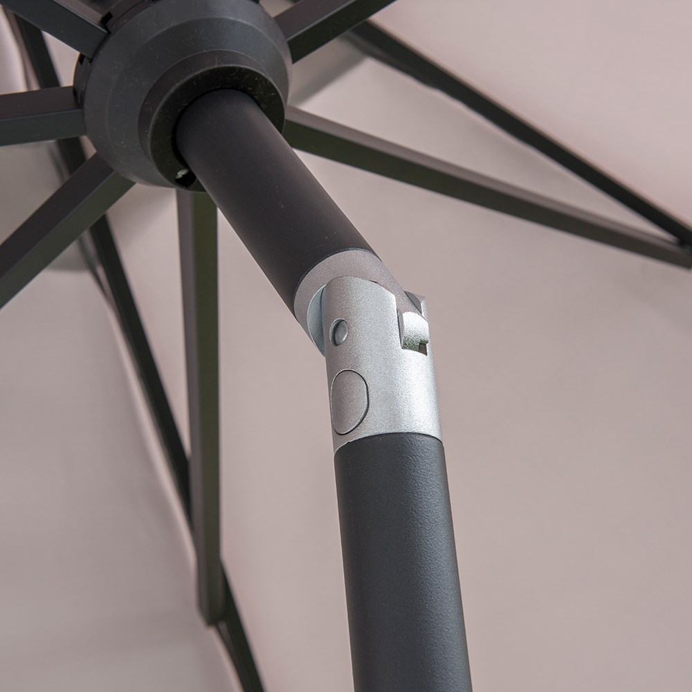 Elizabeth 2.2m Round Crank & Tilt Parasol