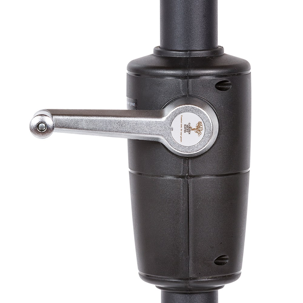 Elizabeth 2.2m Round Crank & Tilt Parasol