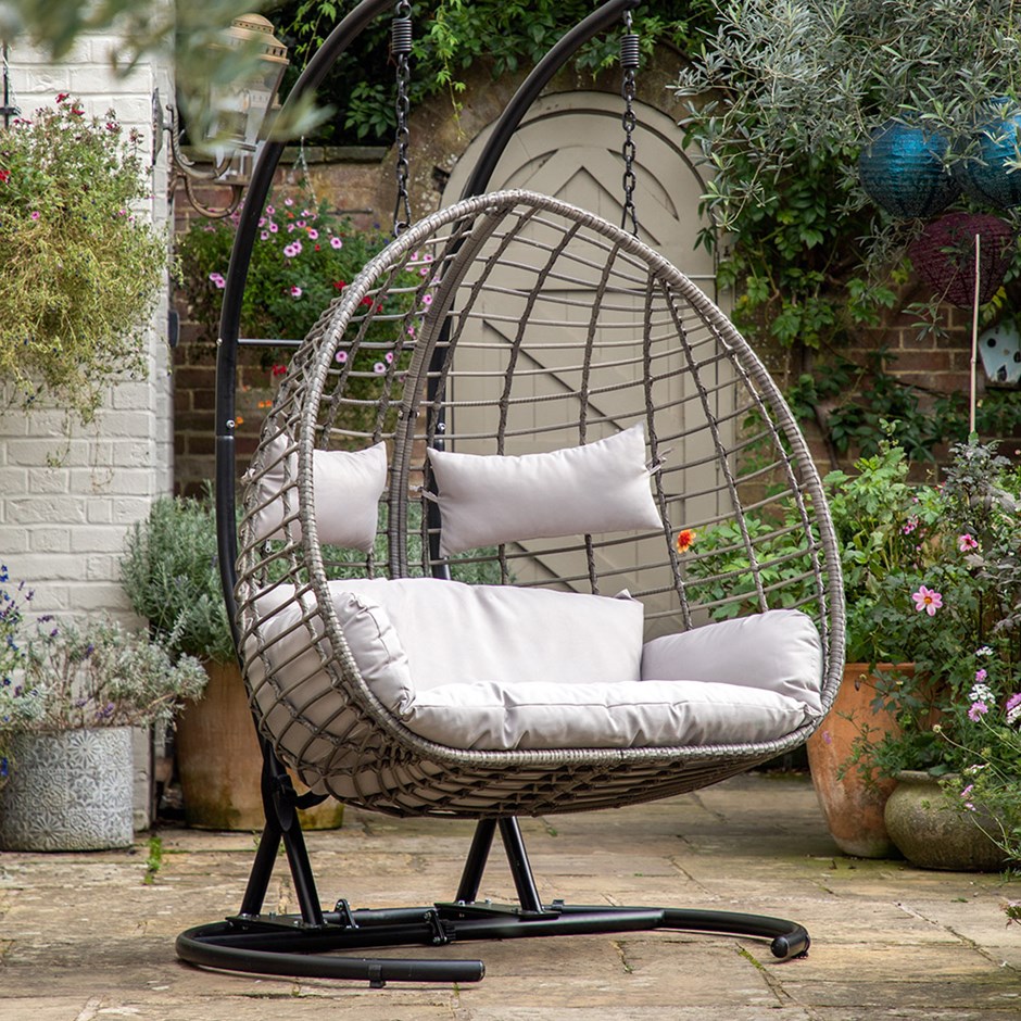 Adanero Two Seater Rattan Hanging Chair