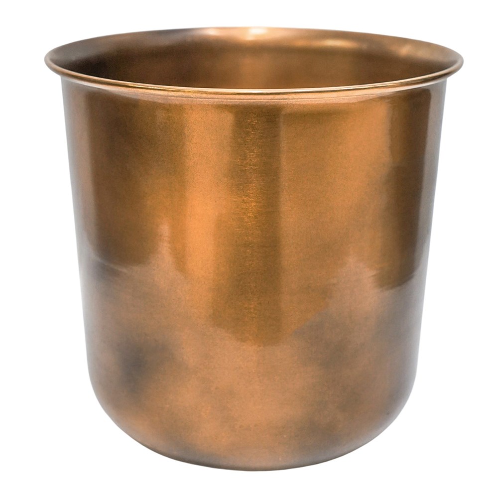 Hampton Copper Round Planter