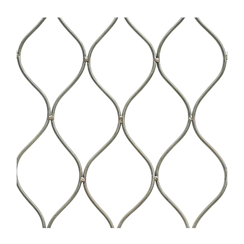 Bronze Effect Metal Honeycomb Trellis