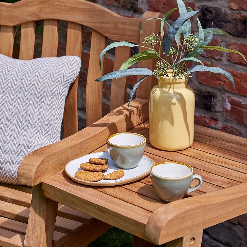 Kingsbury Hardwood Love Seat Companion Set