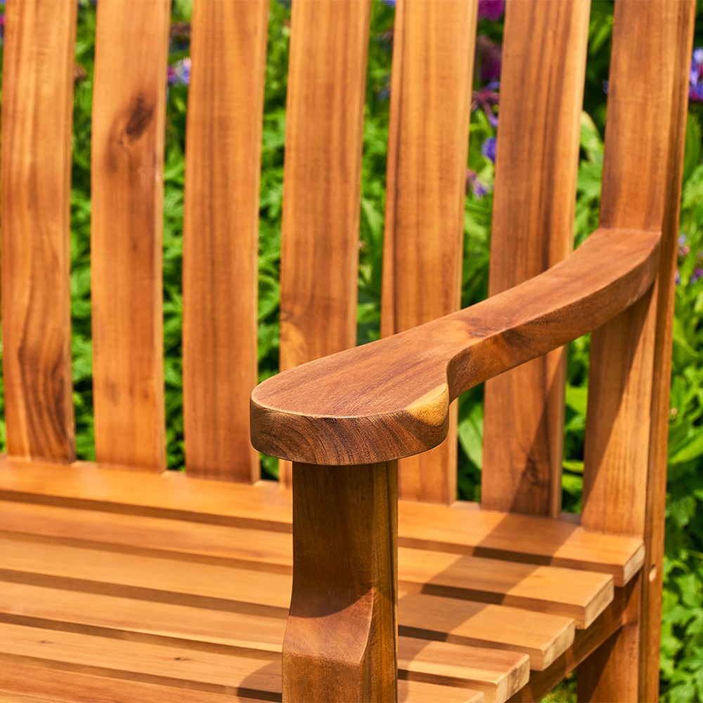 Mayfield Three Seater Hardwood Garden Bench