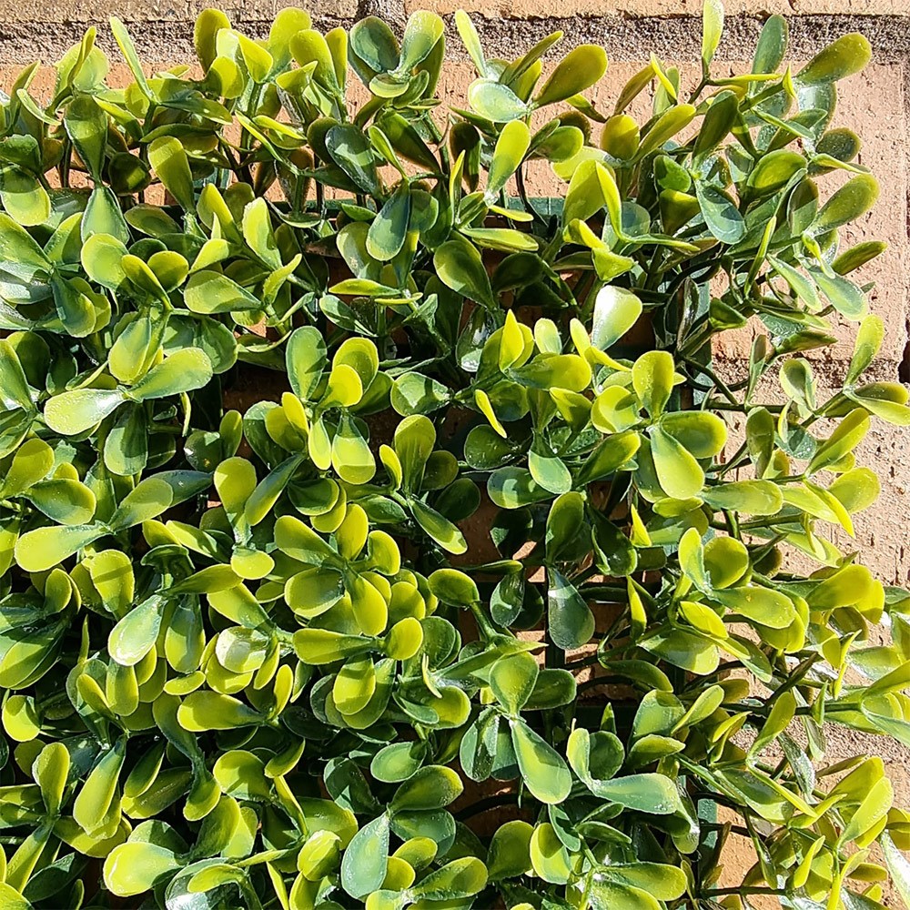 Light Boxwood Artificial Hedge Screening Panel