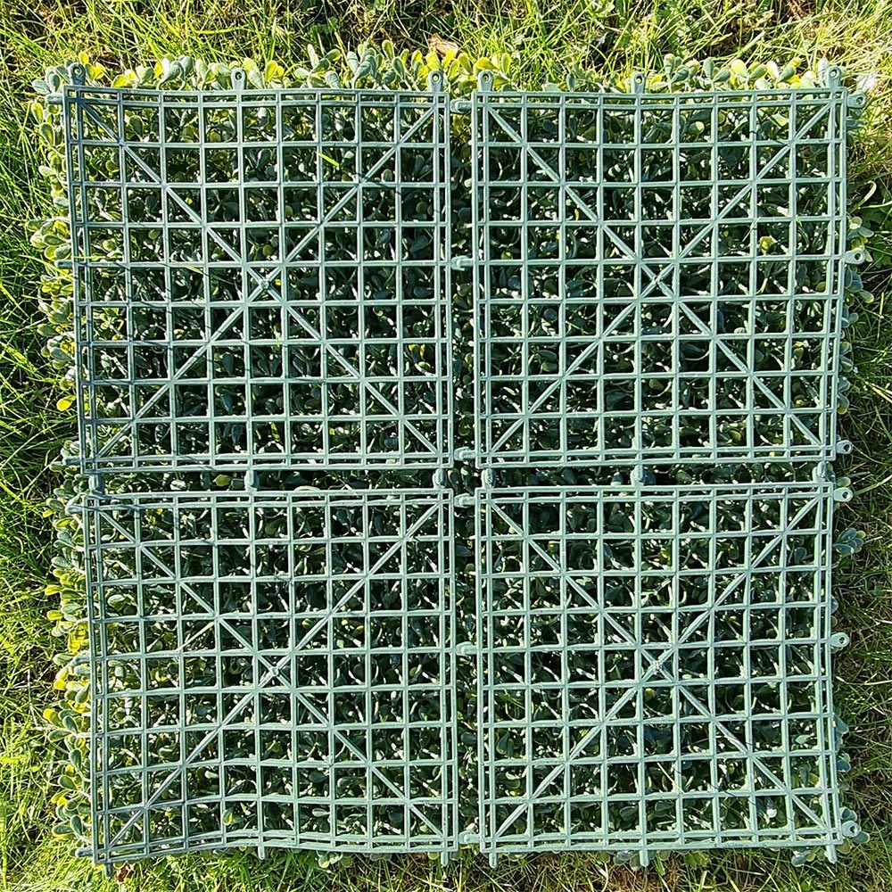 Light Boxwood Artificial Hedge Screening Panel