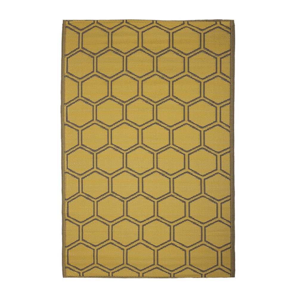 Honeycomb Reversible Waterproof Outdoor Carpet