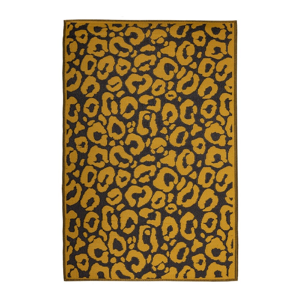 Leopard Reversible Waterproof Outdoor Carpet