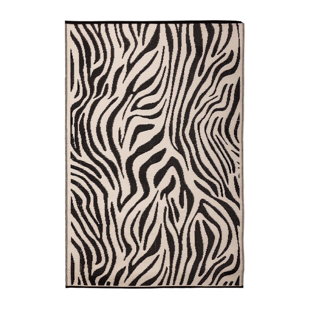 Zebra Reversible Waterproof Outdoor Carpet