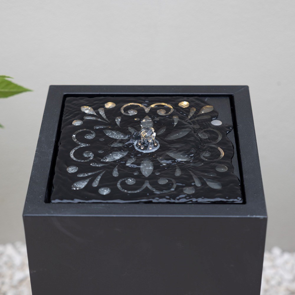 Wild Meadow Cut Out Water Feature With LED Lights