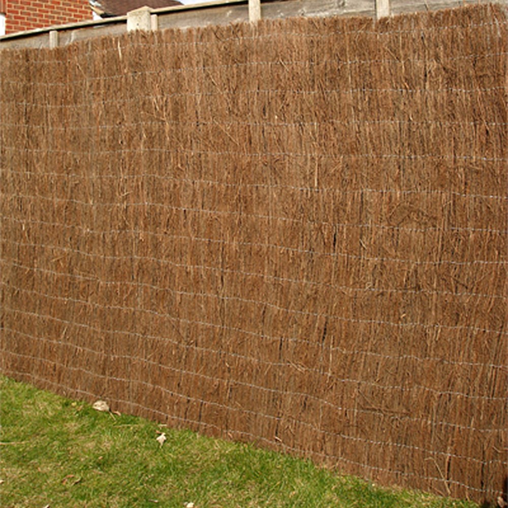 4m Rustic Brushwood Garden Screening Roll