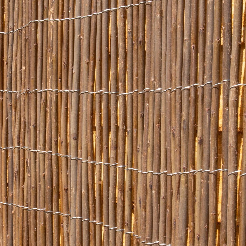 4m Natural Willow Screening Roll