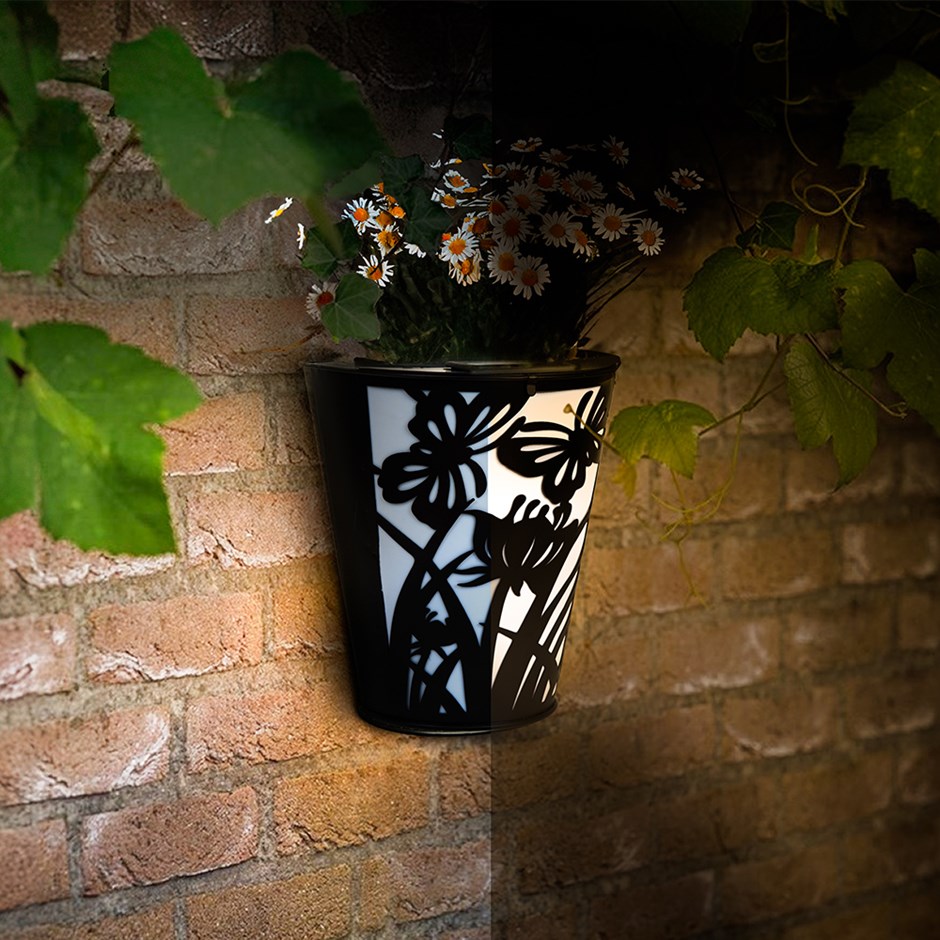 Butterfly Solar Wall Pot Light (Set of 2)