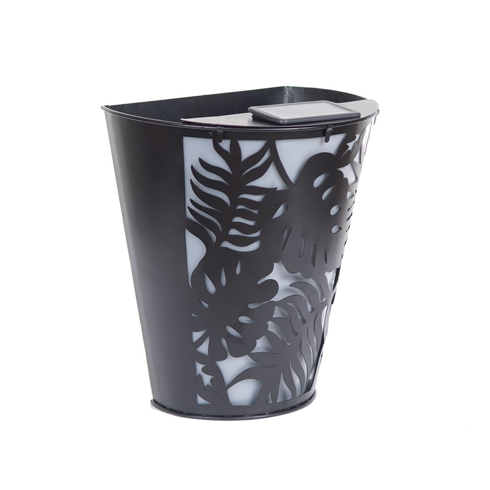 Palm Leaves Solar Wall Pot Light (Set of 2)