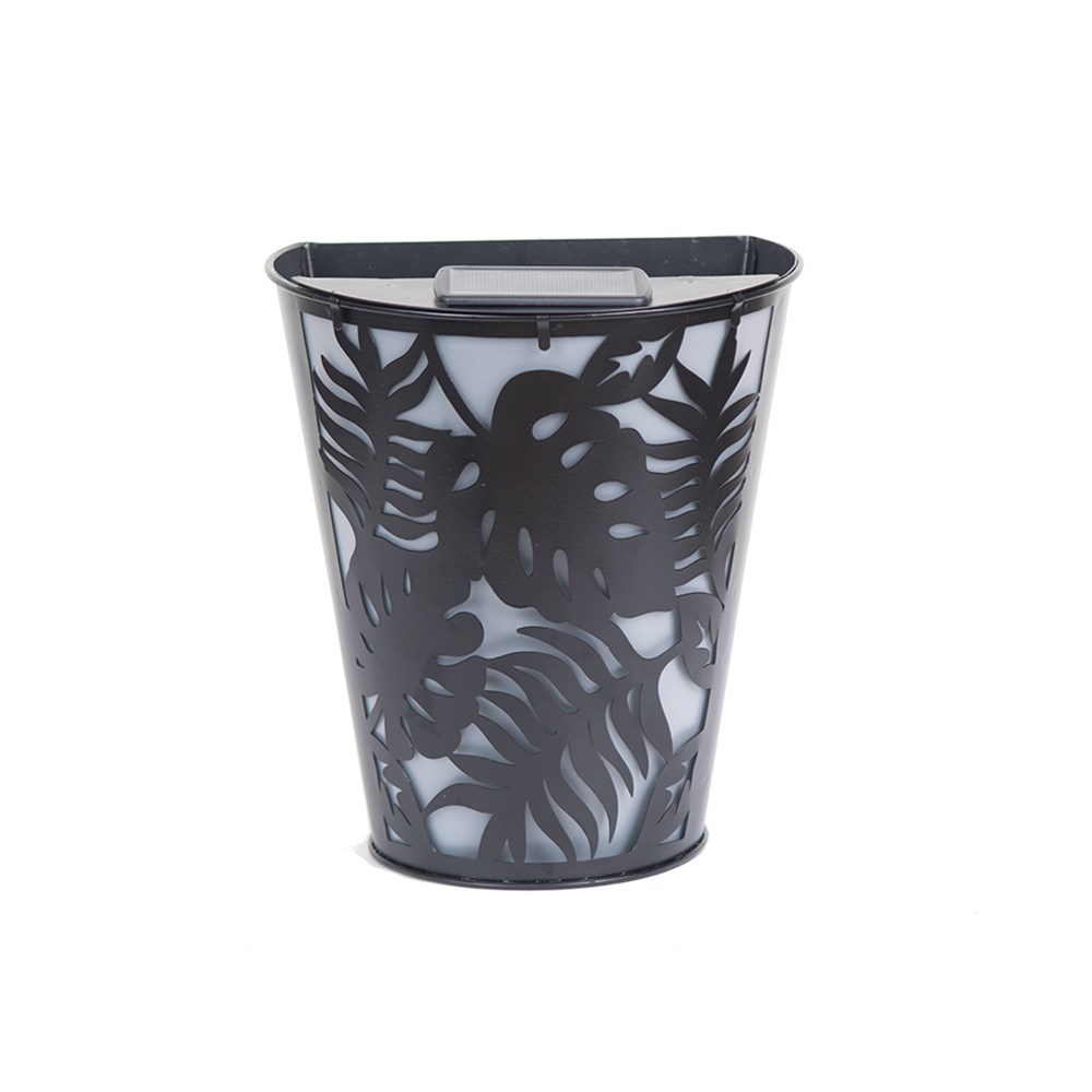 Palm Leaves Solar Wall Pot Light (Set of 2)