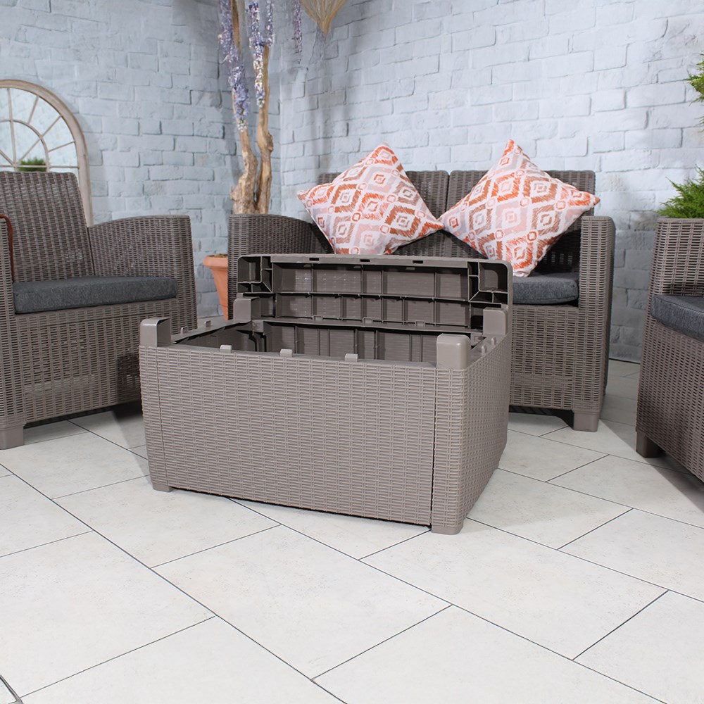 Faro Rattan Sofa & Chair Conversation Set