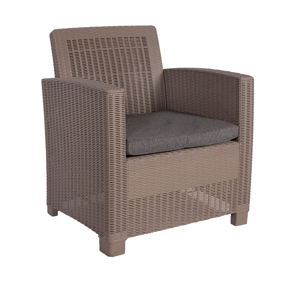 Faro Rattan Sofa & Chair Conversation Set