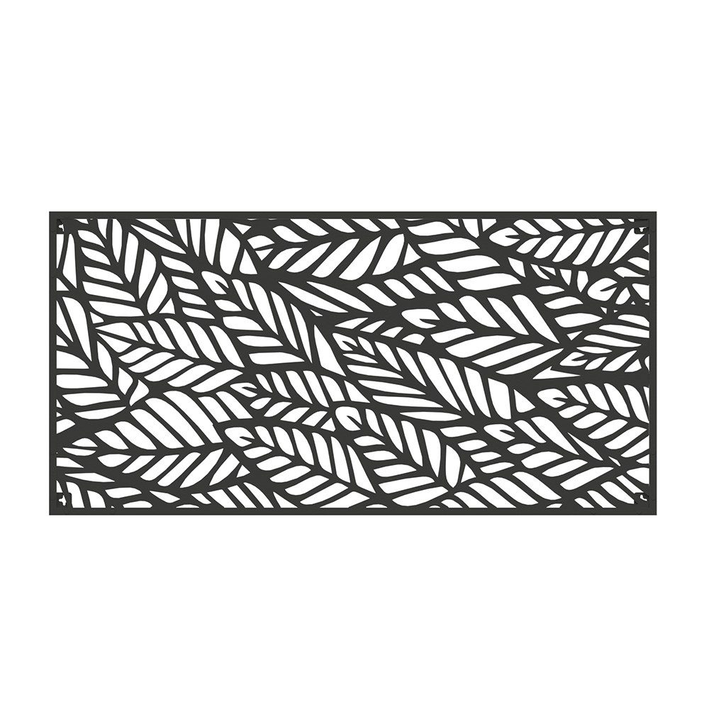 Leaves Steel Decorative Garden Screen