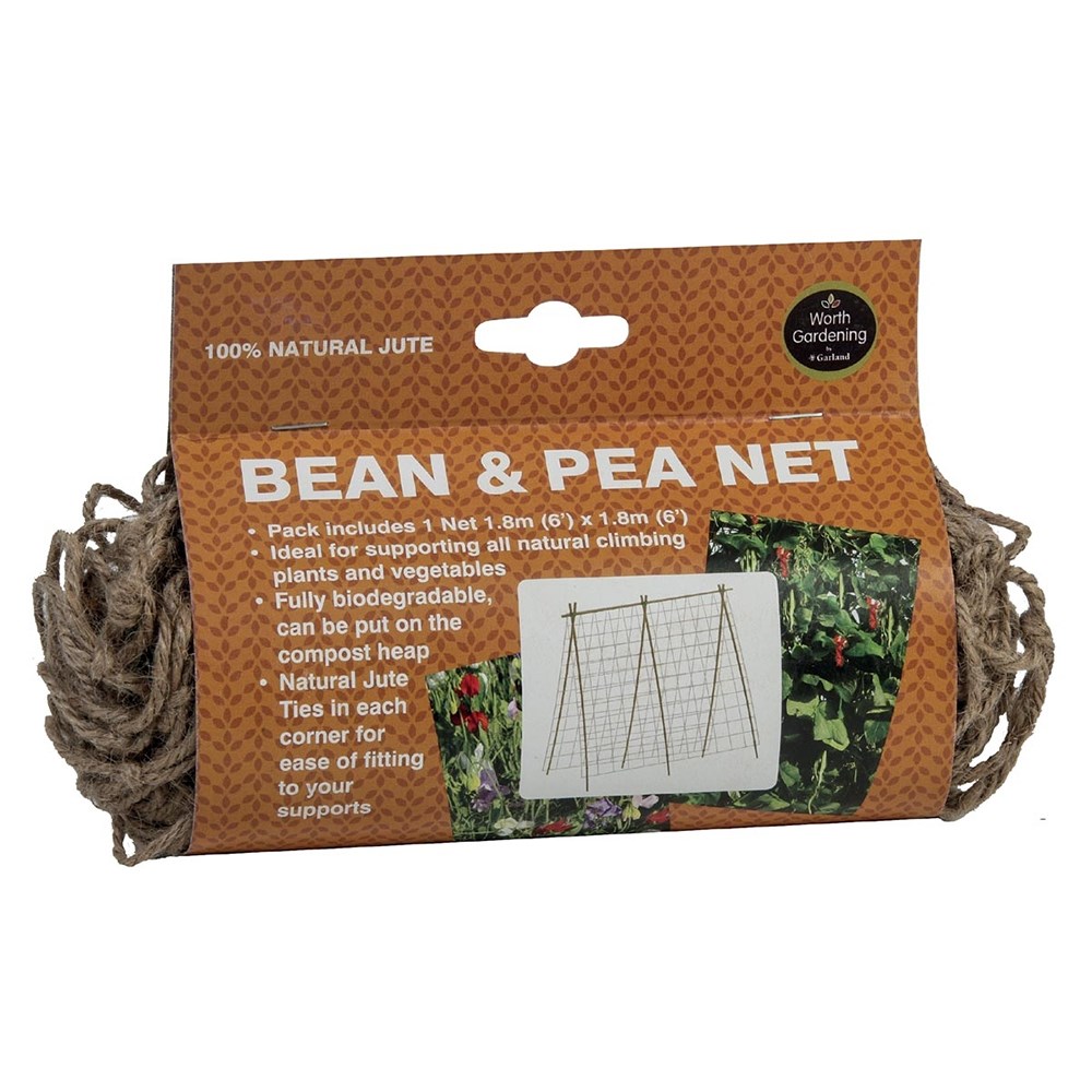 Bean & Pea Net Natural 1.8m (6') x 1.8m (6')