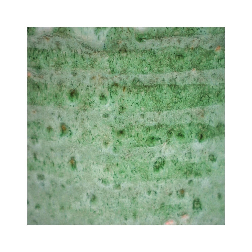 Emerald Reactive Glaze Ceramic Planter