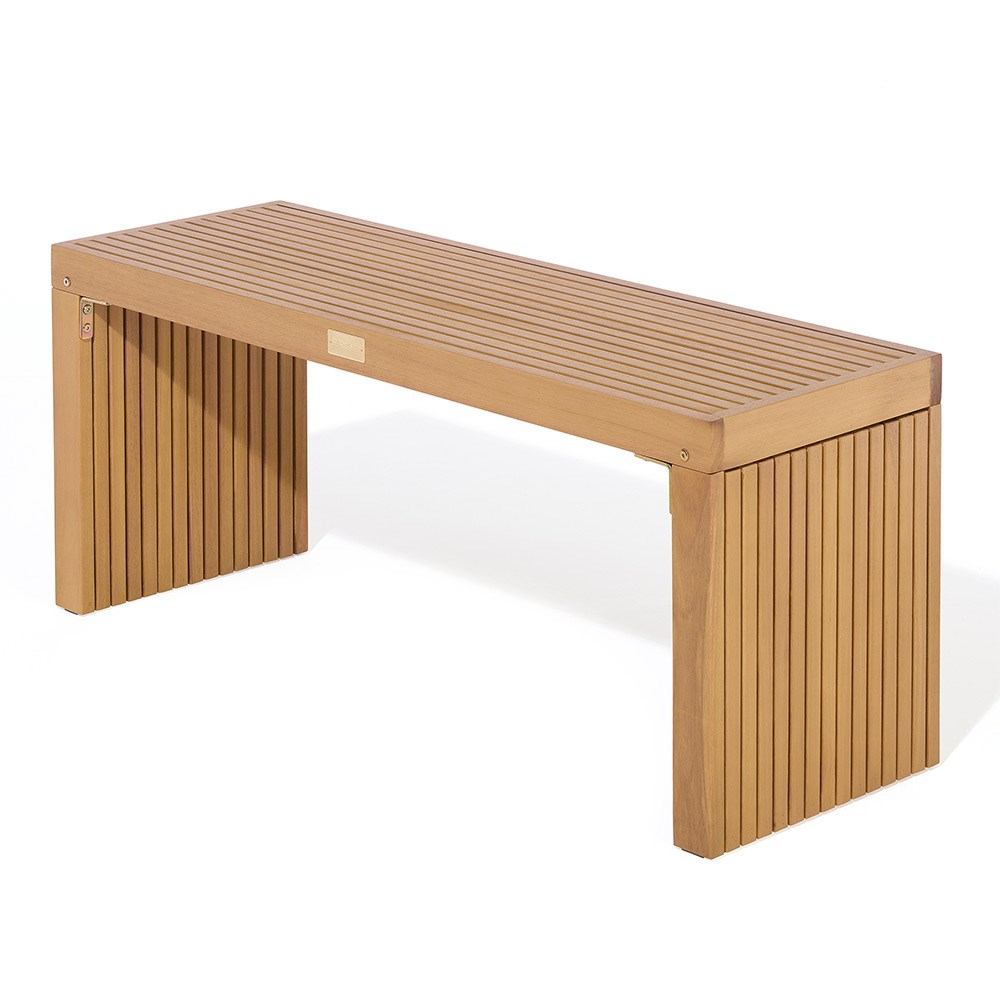Kyoto Contemporary Wooden Bench