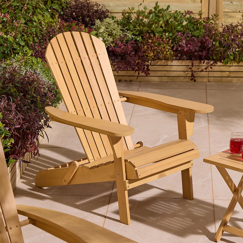 Sandown Wooden Folding Adirondack Chair