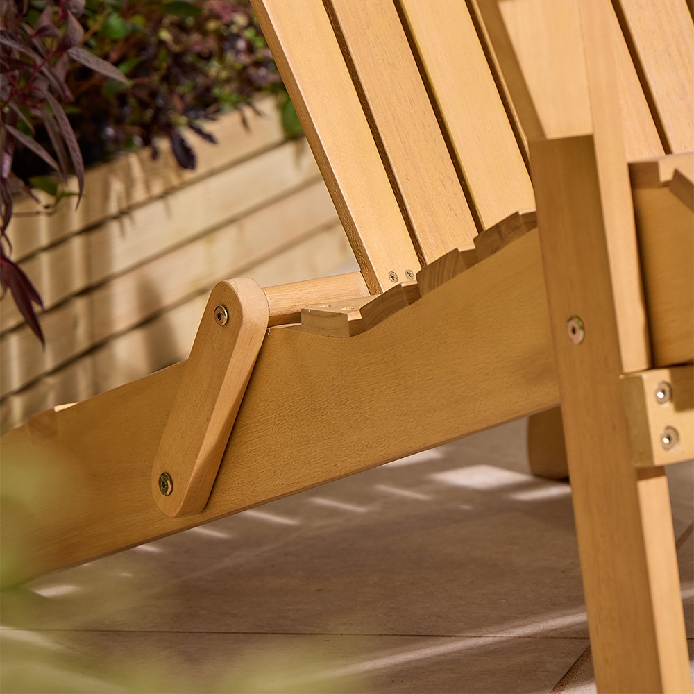 Sandown Wooden Folding Adirondack Chair