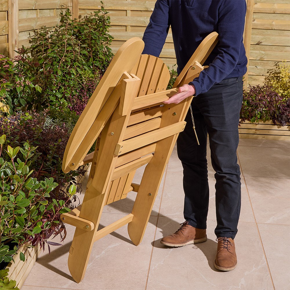 Sandown Wooden Folding Adirondack Chair
