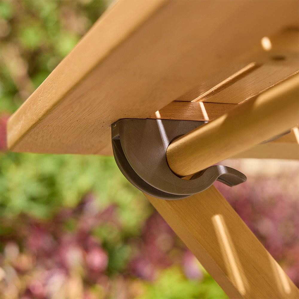 Ascot Wooden Folding Side Table