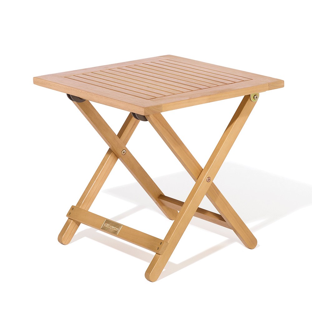 Ascot Wooden Folding Side Table