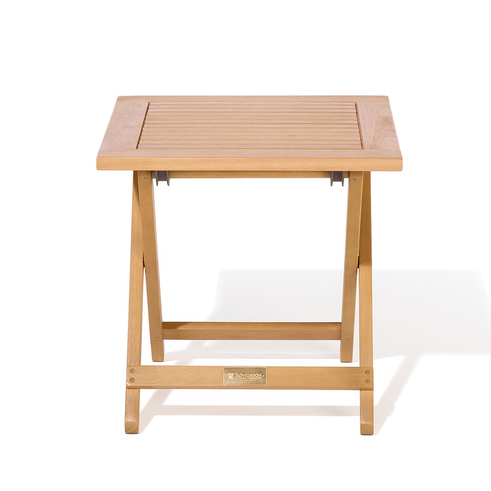 Ascot Wooden Folding Side Table