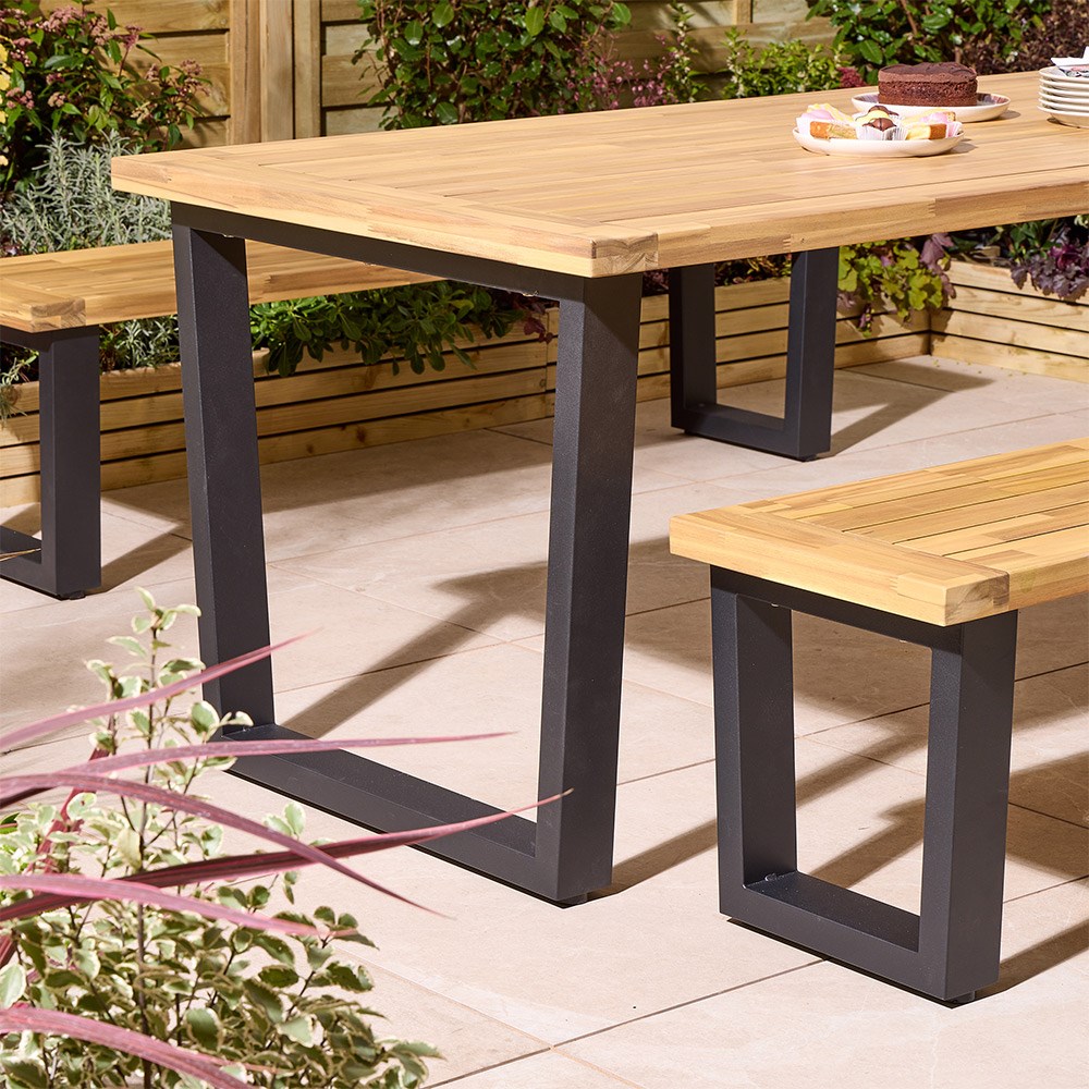 Stocklholm Wooden Dining Bench Set