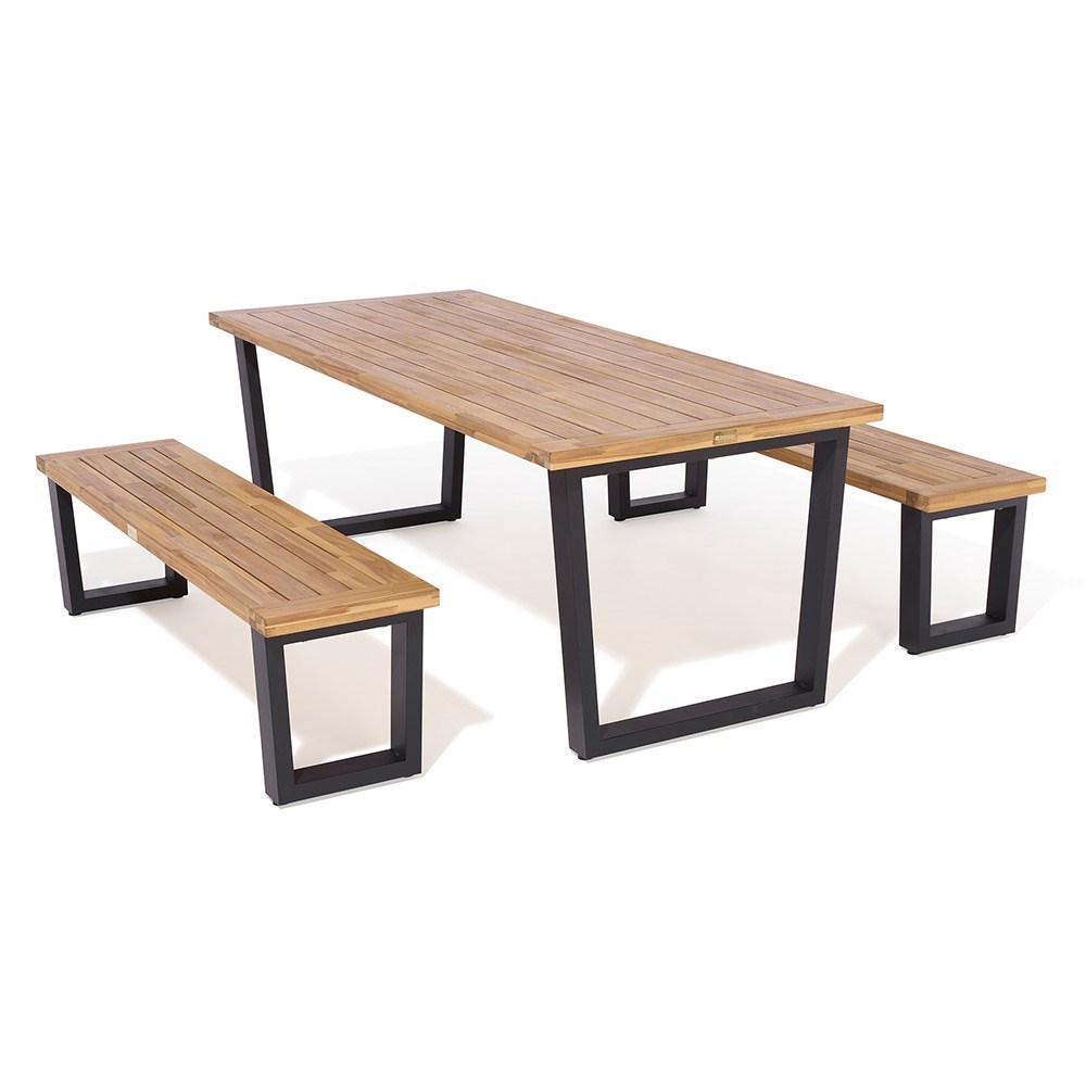 Stocklholm Wooden Dining Bench Set
