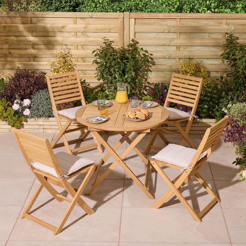 Ashdown Wooden Round Dining Set