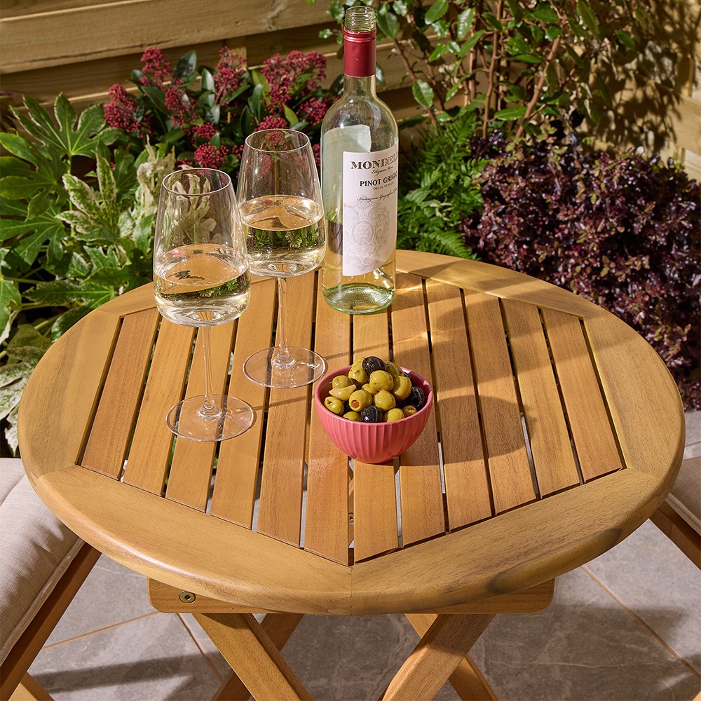 Ashdown Wooden Bistro Set