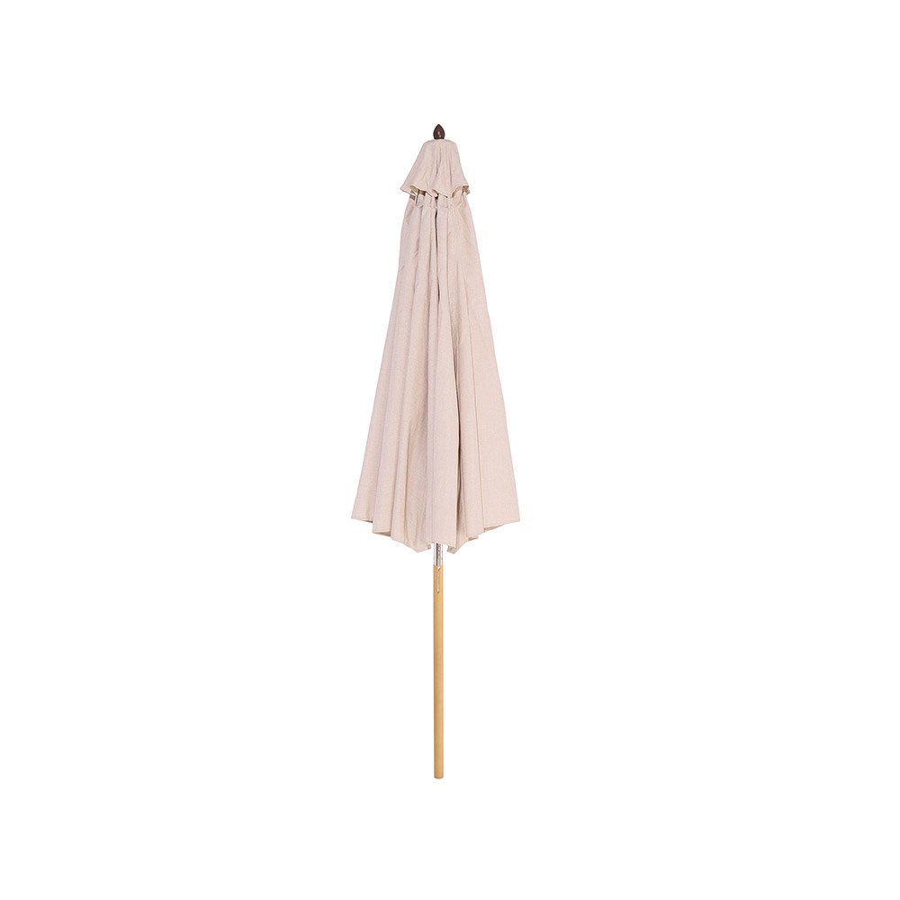 Ashdown Natural Wooden Round Parasol