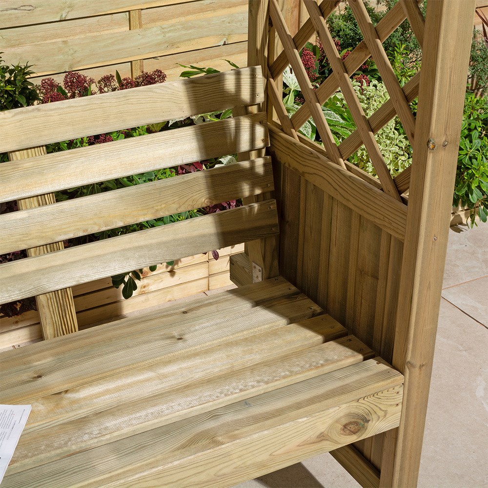 Pemberley Wooden Corner Arbour