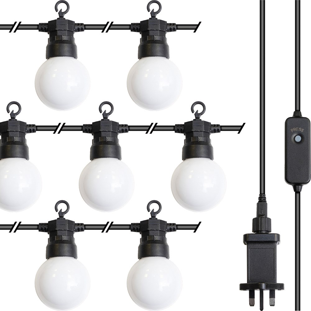 Warm White Honolulu Festoon Light Set | 24V