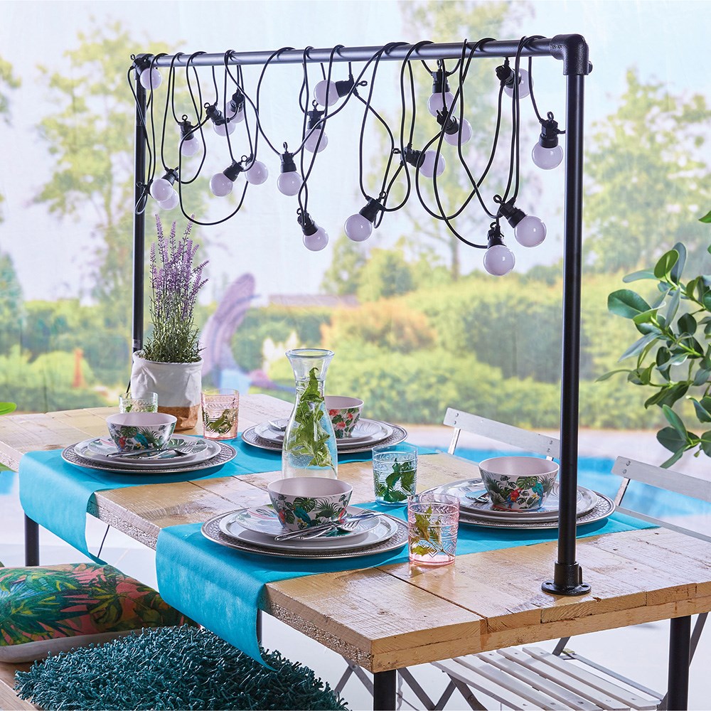 Warm White Honolulu Festoon Light Set | 24V