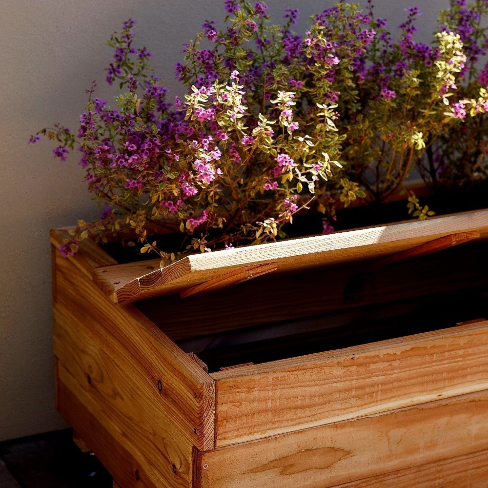 The Smarter Storage Planter & Venetian Trellis
