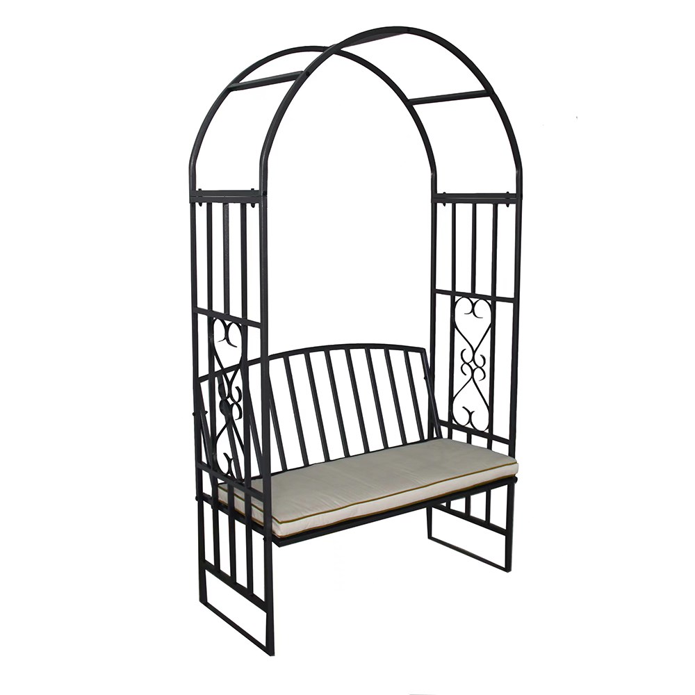 Huntingdon Steel Arch & Bench