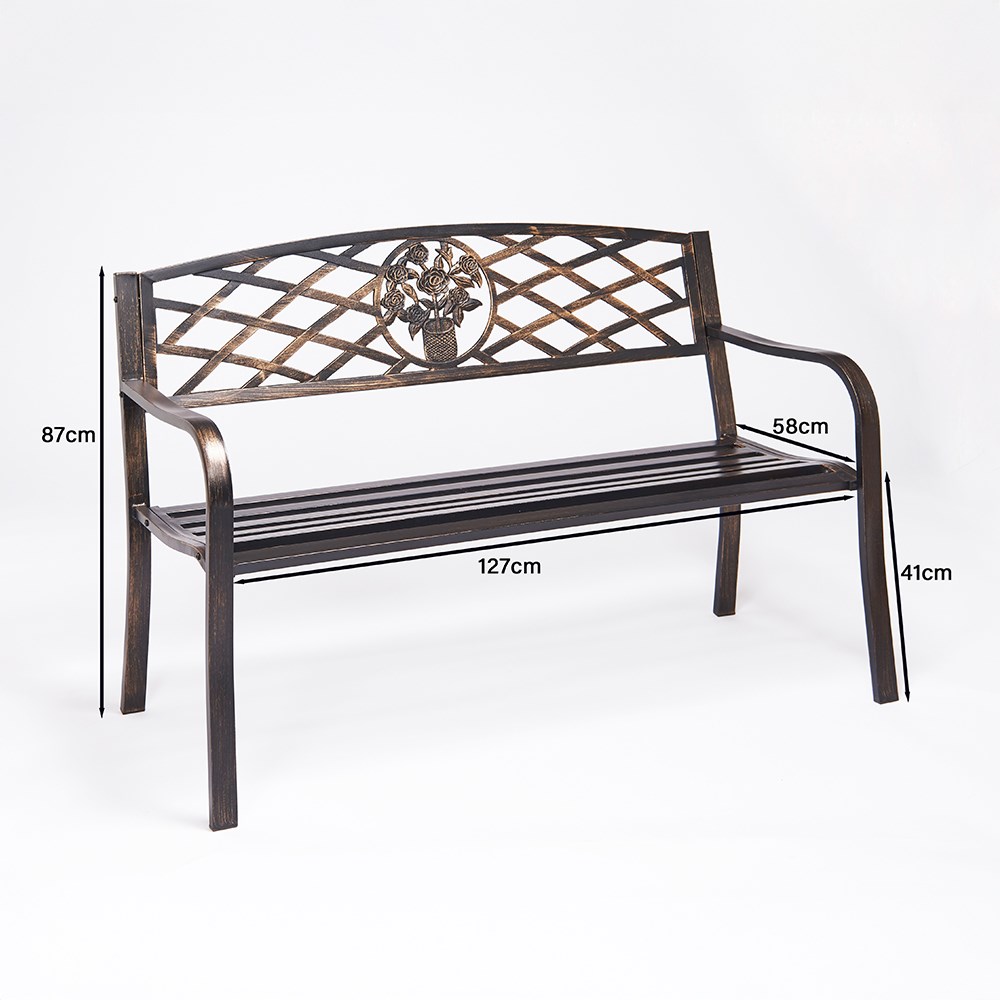 Coalbrookdale Garden Bench
