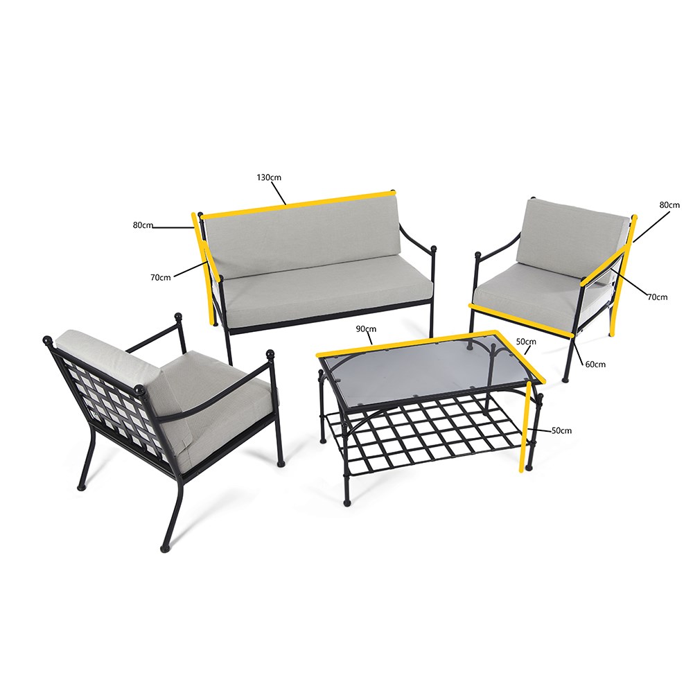 Doverdale Garden Sofa Set