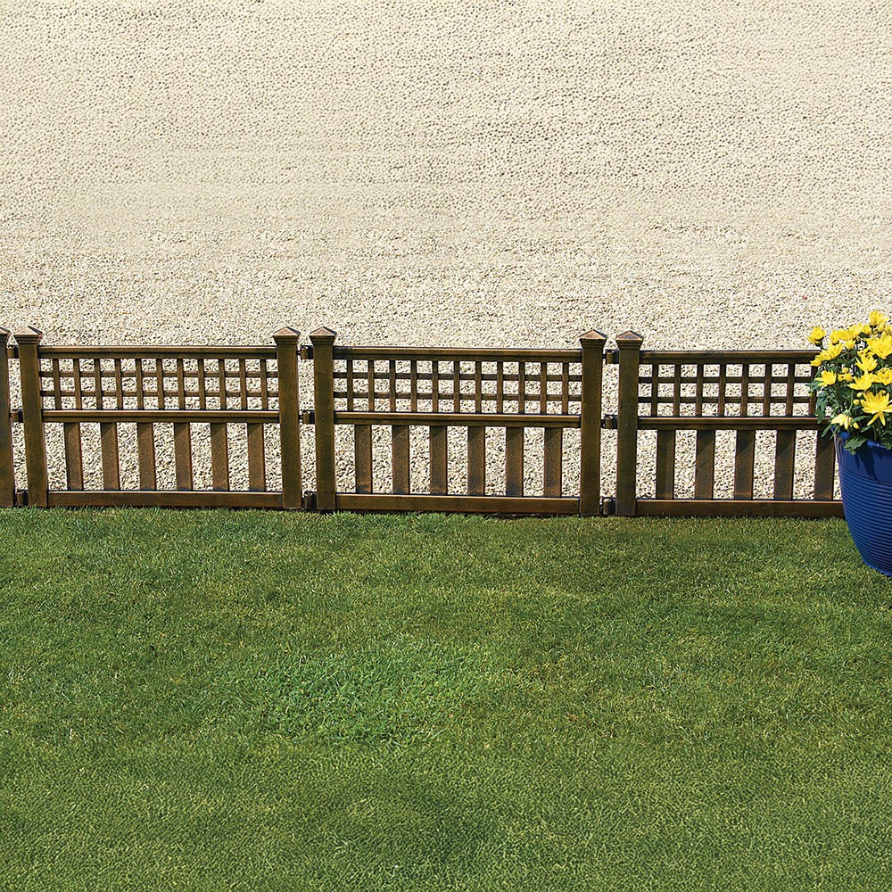 Bronze Finish Fence Panels