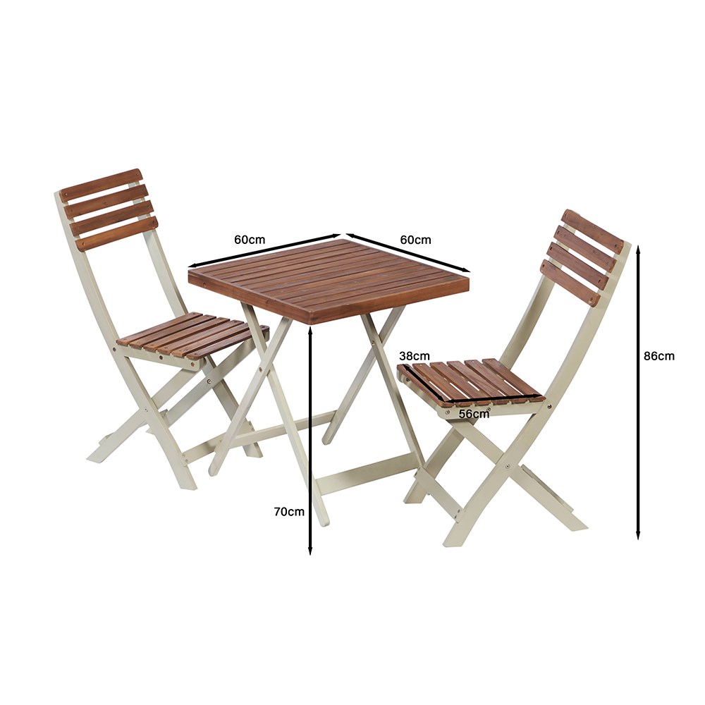 Burley Hardwood Bistro Set