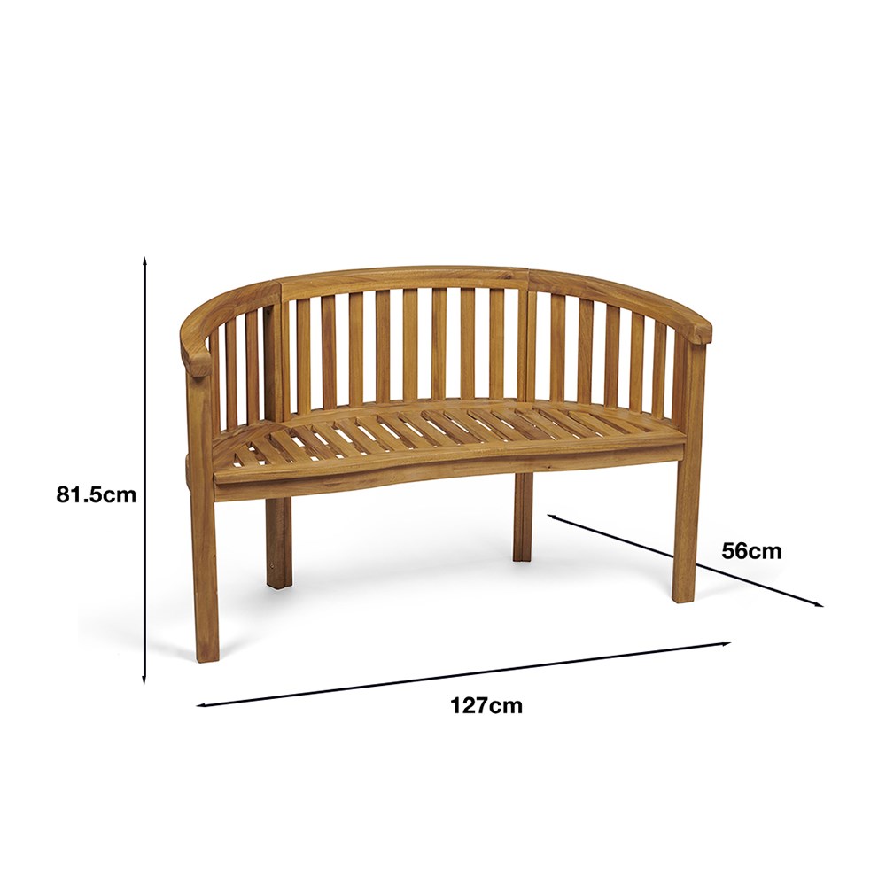Woodfield Banana Bench