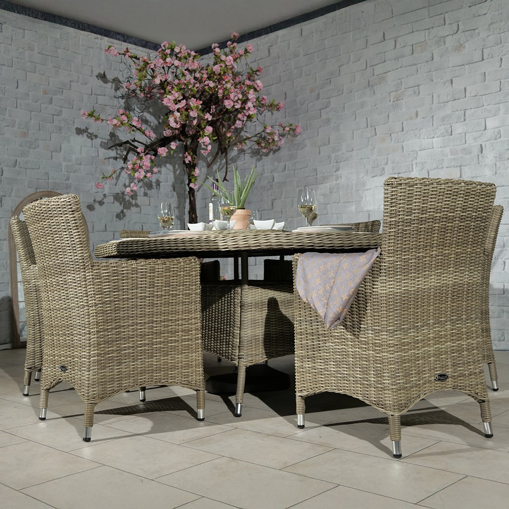 Wentworth 6 Seater Carver Dining Set