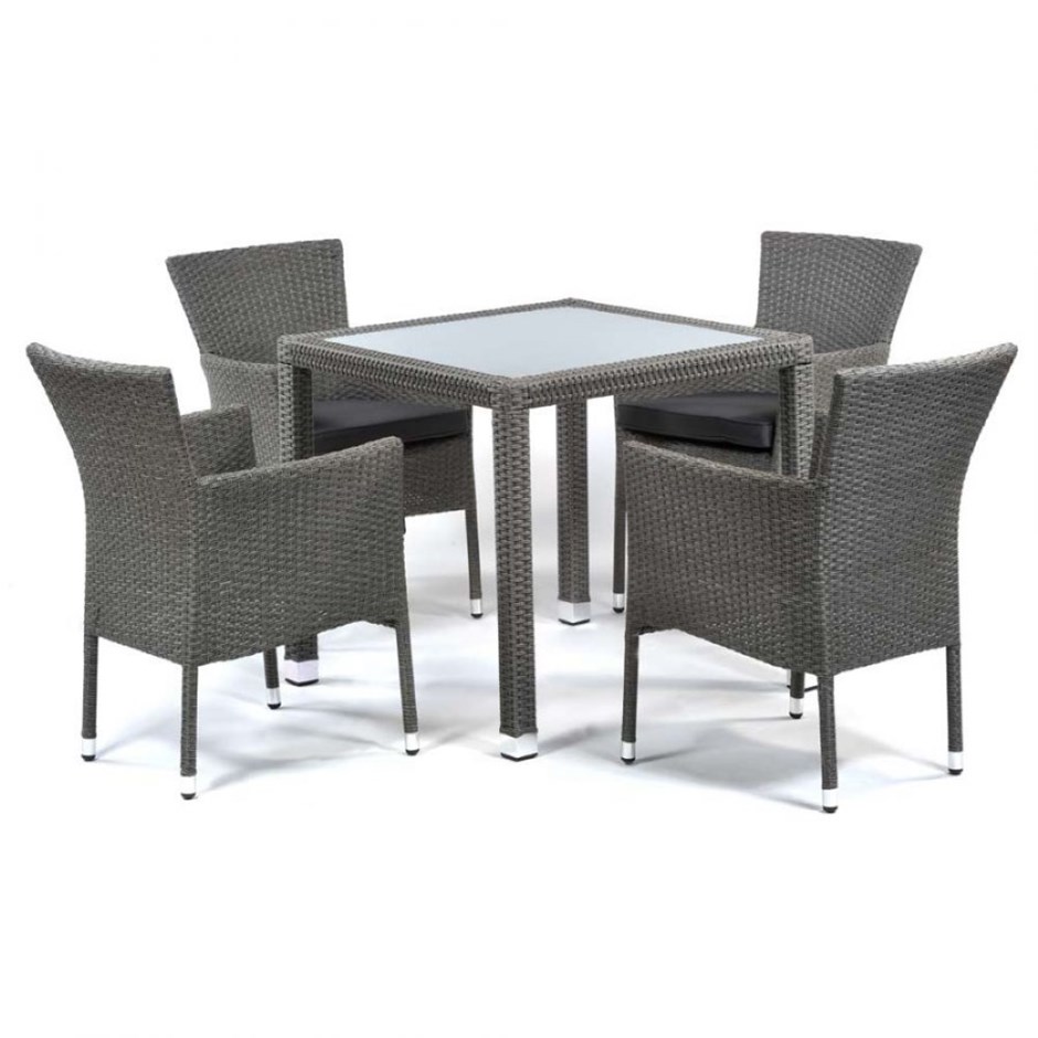 Oasis Rattan Square Dining Set