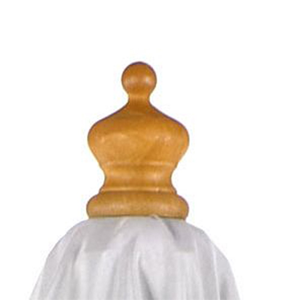 2.5m Wooden Round Pulley Parasol