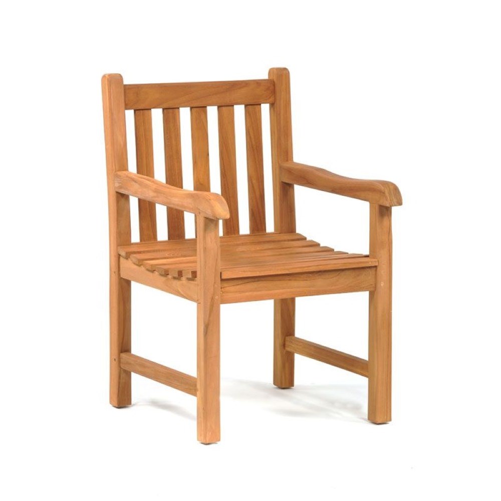Berrington Rectangular Extending Teak Table Set