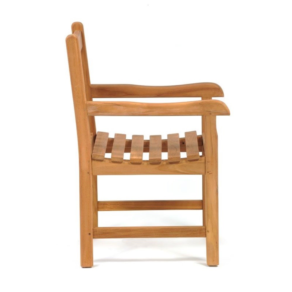 Berrington Rectangular Extending Teak Table Set